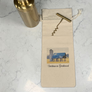 CHRISTMAS in BRENTWOOD Wine Bag